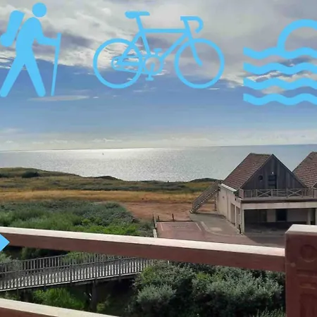 Le 246 - Duplex 1 Chambre Face A La Mer Avec Wifi, Tv, Parking, Terrasse Wimereux
