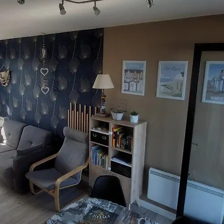 Daire Le 246 - Duplex 1 Chambre Face A La Mer Avec Wifi, Tv, Parking, Terrasse Wimereux