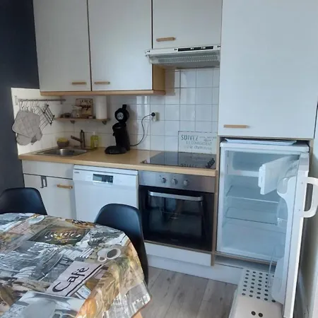 Daire Le 246 - Duplex 1 Chambre Face A La Mer Avec Wifi, Tv, Parking, Terrasse Wimereux